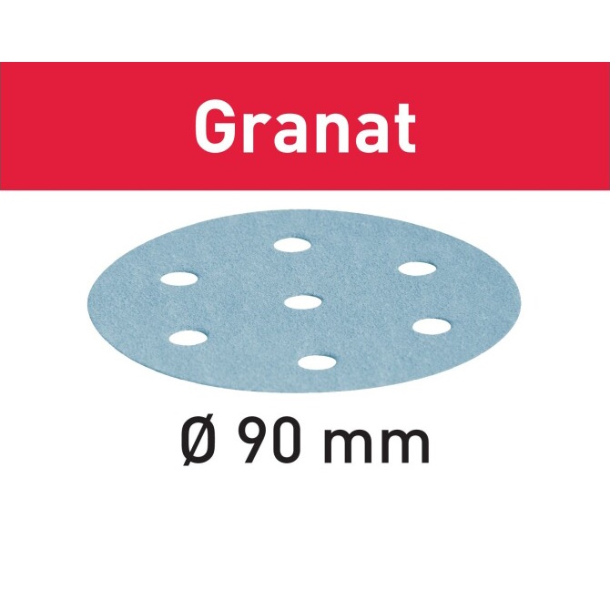 Festool Granat D90 P80 Schleifblatt  90 mm, Krnung 80, 10 Stck im Beutel