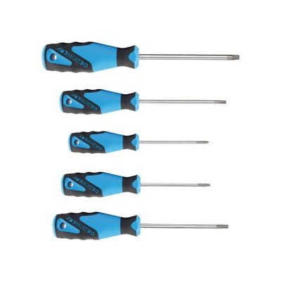 Gedore 2163 TXB-05 3C-Screwdriver set 5 pcs Torx T10-T30