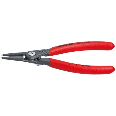 Knipex 49 31 A0 Precisie-borgveertang voor buitenringen op assen met openingsbegrenzing