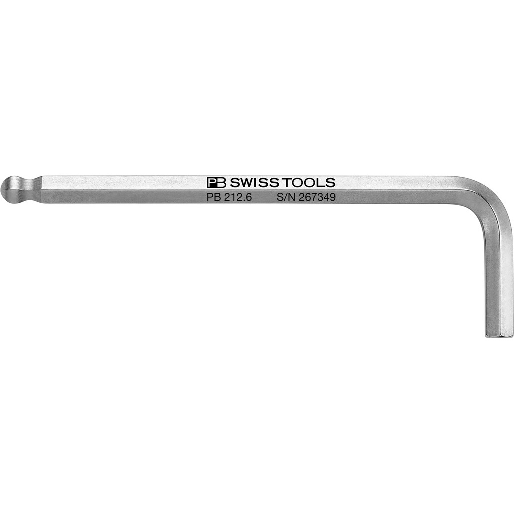 PB Swiss Tools 212.6 Inbussleutel met kogelkop 6 mm