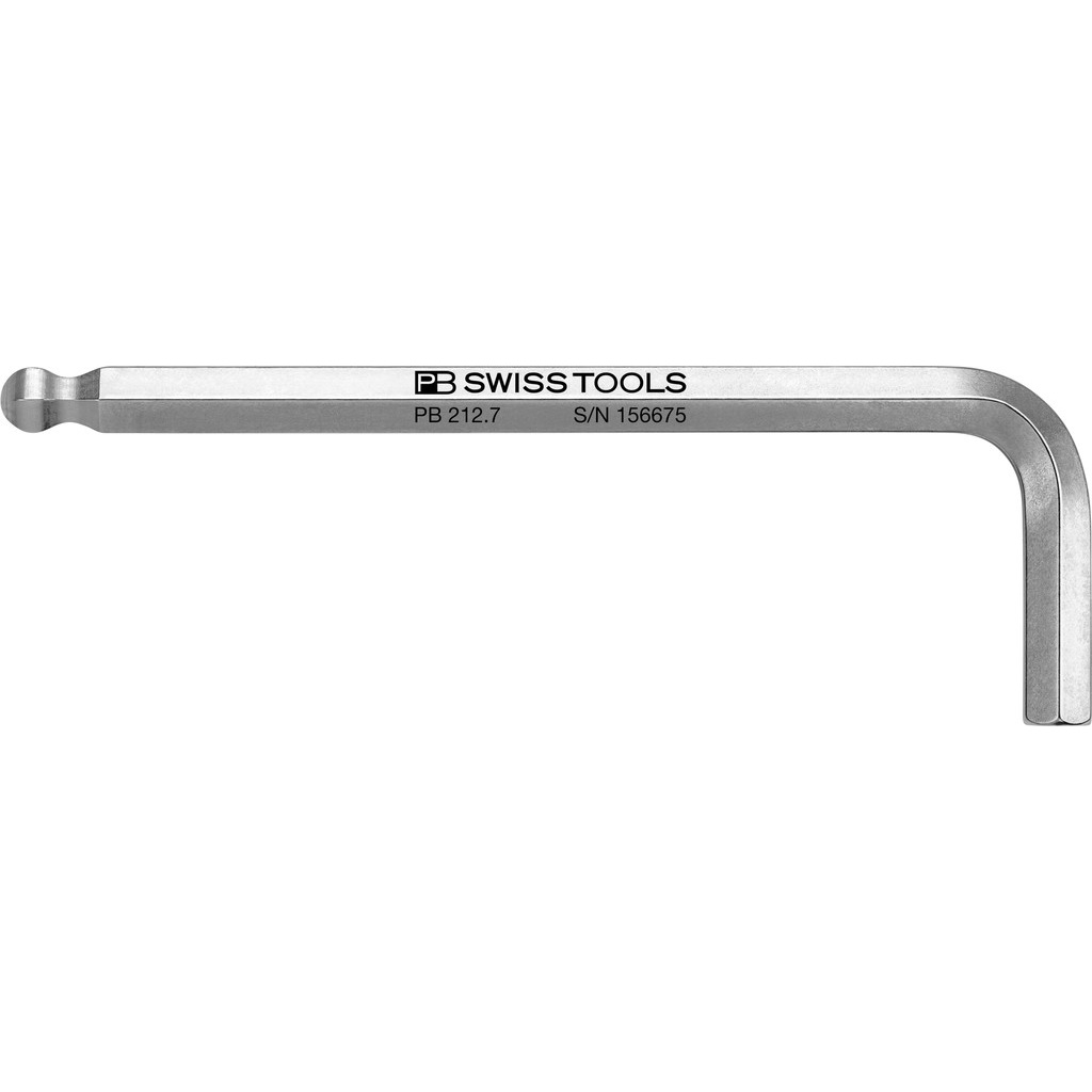 PB Swiss Tools 212.7 Inbussleutel met kogelkop 7 mm