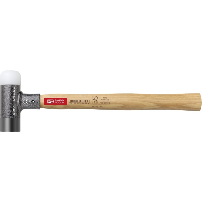 PB Swiss Tools 304.6 Combi hammer, without rebound, size 6 (50 mm)