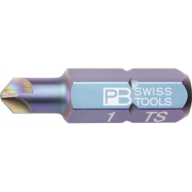 PB Swiss Tools C6.187/1 PrecisionBit Torq-Set, 25 mm lang, maat #1