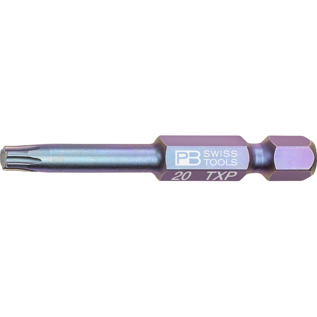 PB Swiss Tools E6.401/20 PrecisionBit Torx Plus, 50 mm lang, maat TXP20