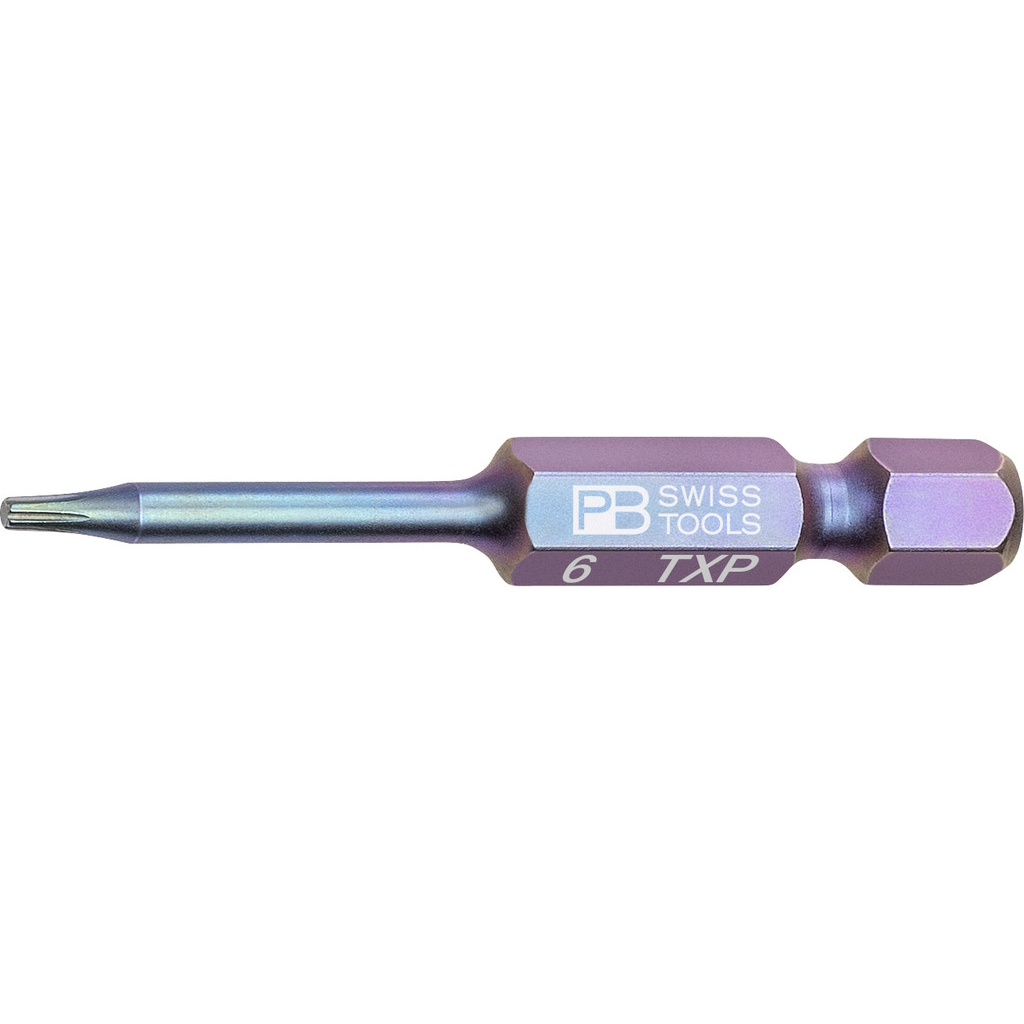 PB Swiss Tools E6.401/6 PrecisionBit Torx Plus, 50 mm lang, maat TXP6